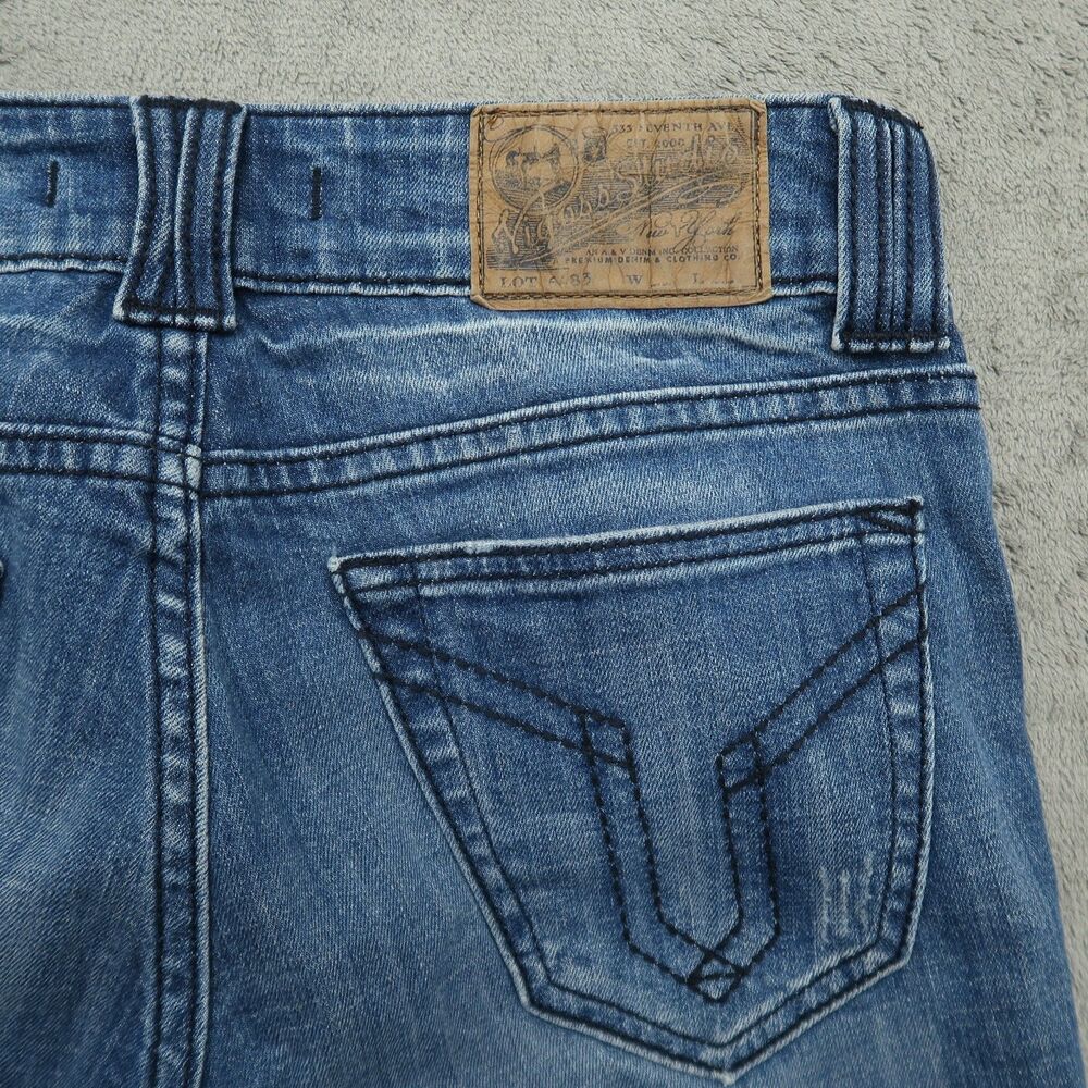 VIGOSS Studio Jeans Women's 3/4 Low-Rise Thompson Skinny 29" Inseam Distressed - Picture 15 of 16